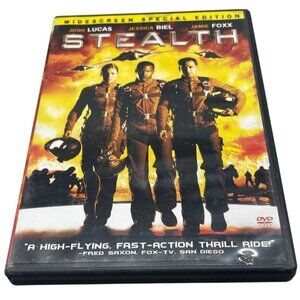 Stealth DVD English rated PG13 200 minutes sony widescreen READ